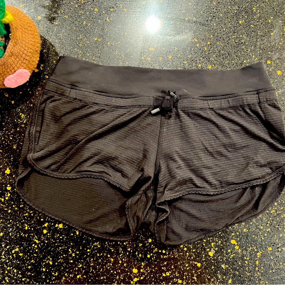 lululemon athletica Black Athletic Shorts